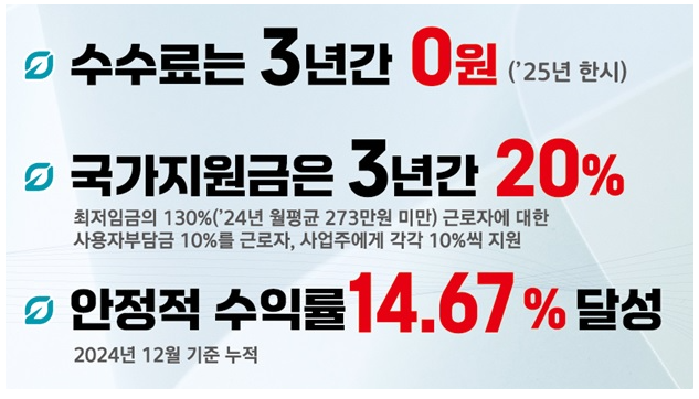푸른씨앗 퇴직연금 장점