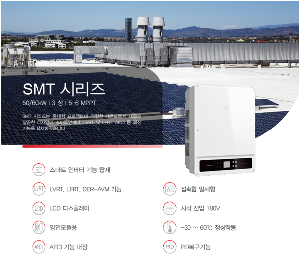 태양광 인버터 기능, 스펙 용어 정리
