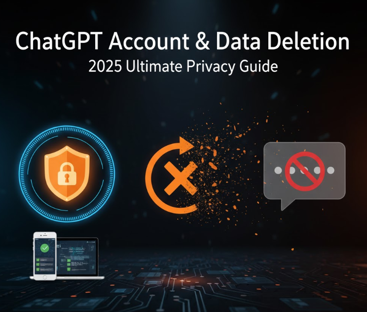 ChatGPT 계정 삭제 및 데이터 완전 삭제 방법