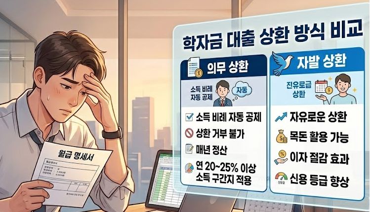 의무상환과 자발적 상환