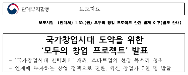 '모두의 창업 프로젝트' 1,000억 예산 투입! 예비 창업자 확인해야 할 혜택