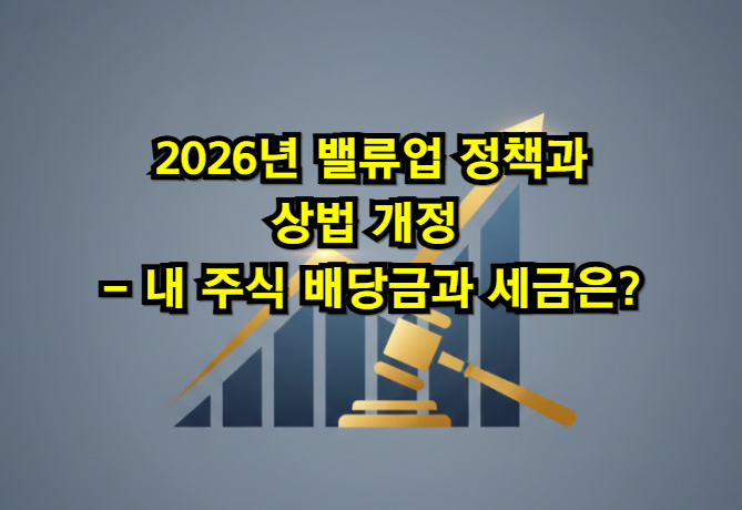 밸류업 정책과 상법 개정