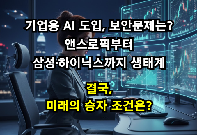 기업용 AI 도입, 보안문제는? 앤스로픽부터 삼성·하이닉스까지