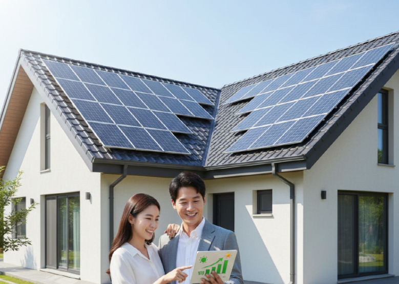 32kW 태양광 발전 설치